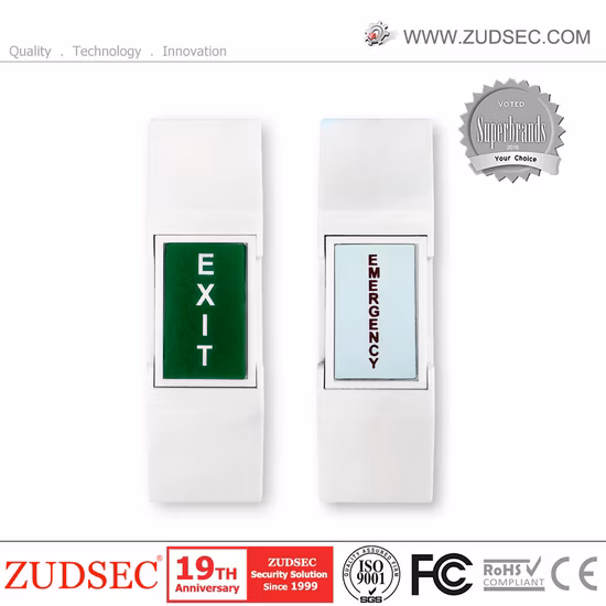 가정용 재설정 키가 포함된 유선 패닉 긴급 버튼