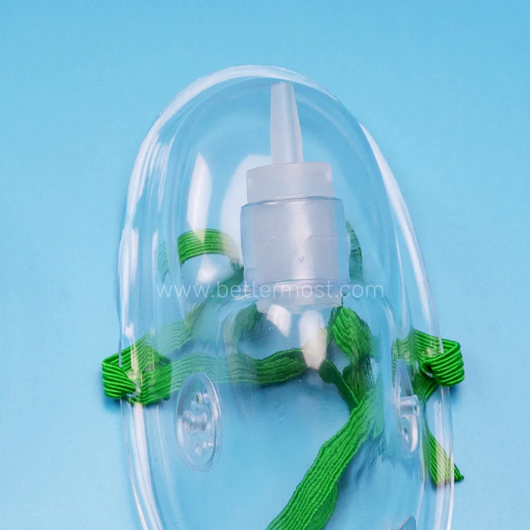 Bm® High Quality Disposable Medical PVC Oxygen Mask with Tube ISO13485 CE FDA