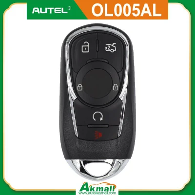 Autel Maxilm 프리미엄 스타일 Ikeyol005al Maxiim Km100용 범용 스마트 원격 자동차 키 4+1 버튼